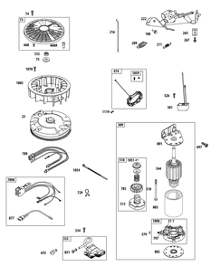 Engine 44p777-0765-B1 6 Diagram and Parts List for SLTX1054VT 13VR92AK009-13WR92AK009-13WR92AK010 Cub Cadet Lawn Tractor